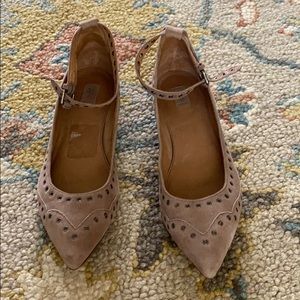 Frye Suede Flats 7.5